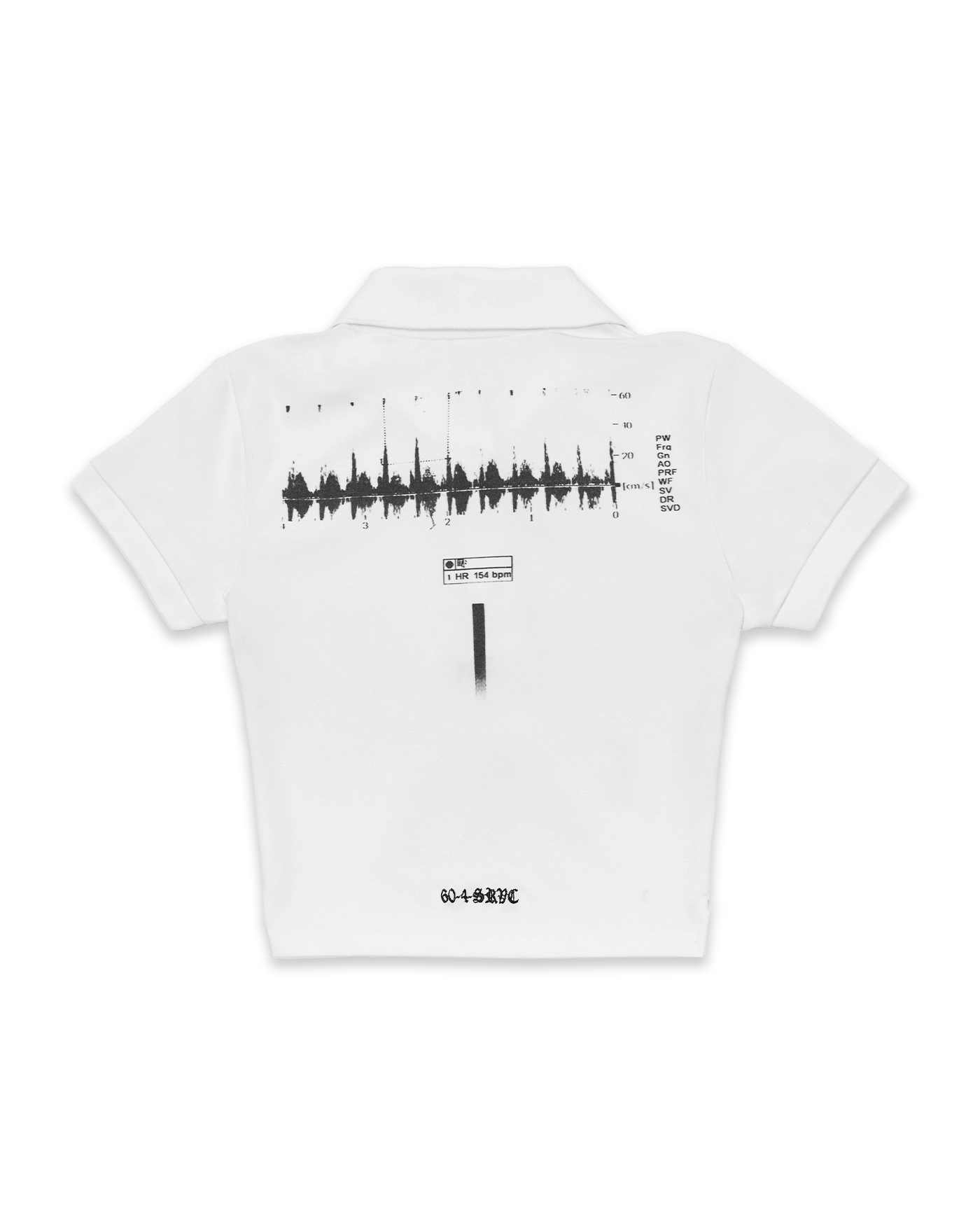 【604SERVICE】ALIEN NT SCAN OVER COLLAR T SHIRT IN BLACK Alien NT Scan Over Collar T-Shirt in Black – L'Oeuvre